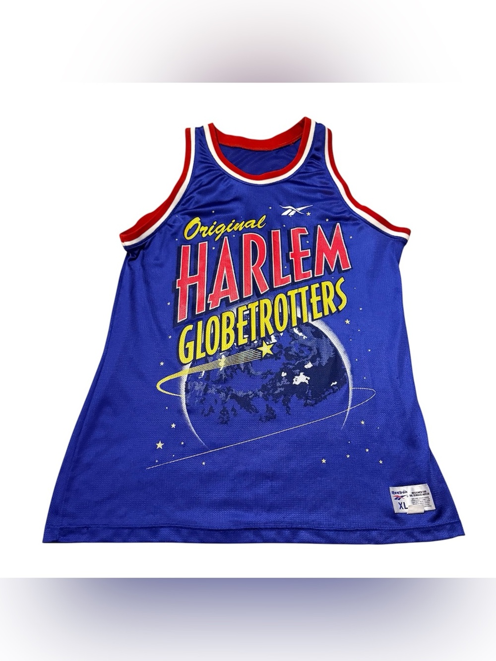 Reebok Original Harlem Globetrotters Louis Dunbar No. 41 Jersey